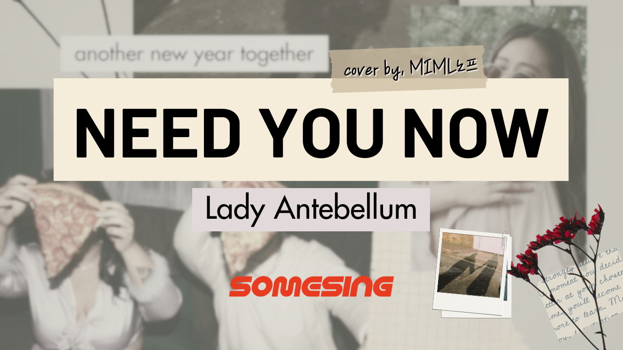 Lady Antebellum - Need You Now (cover by. MIML노프)